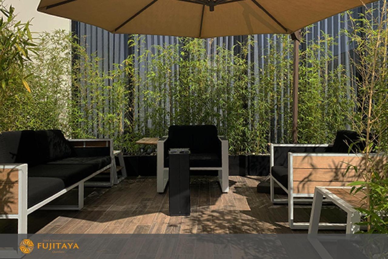Fujitaya Queretaro Hotel Exterior photo A rooftop garden in Japan