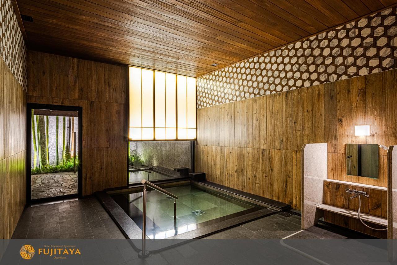 Fujitaya Queretaro Hotel Exterior photo A private onsen in Tokyo