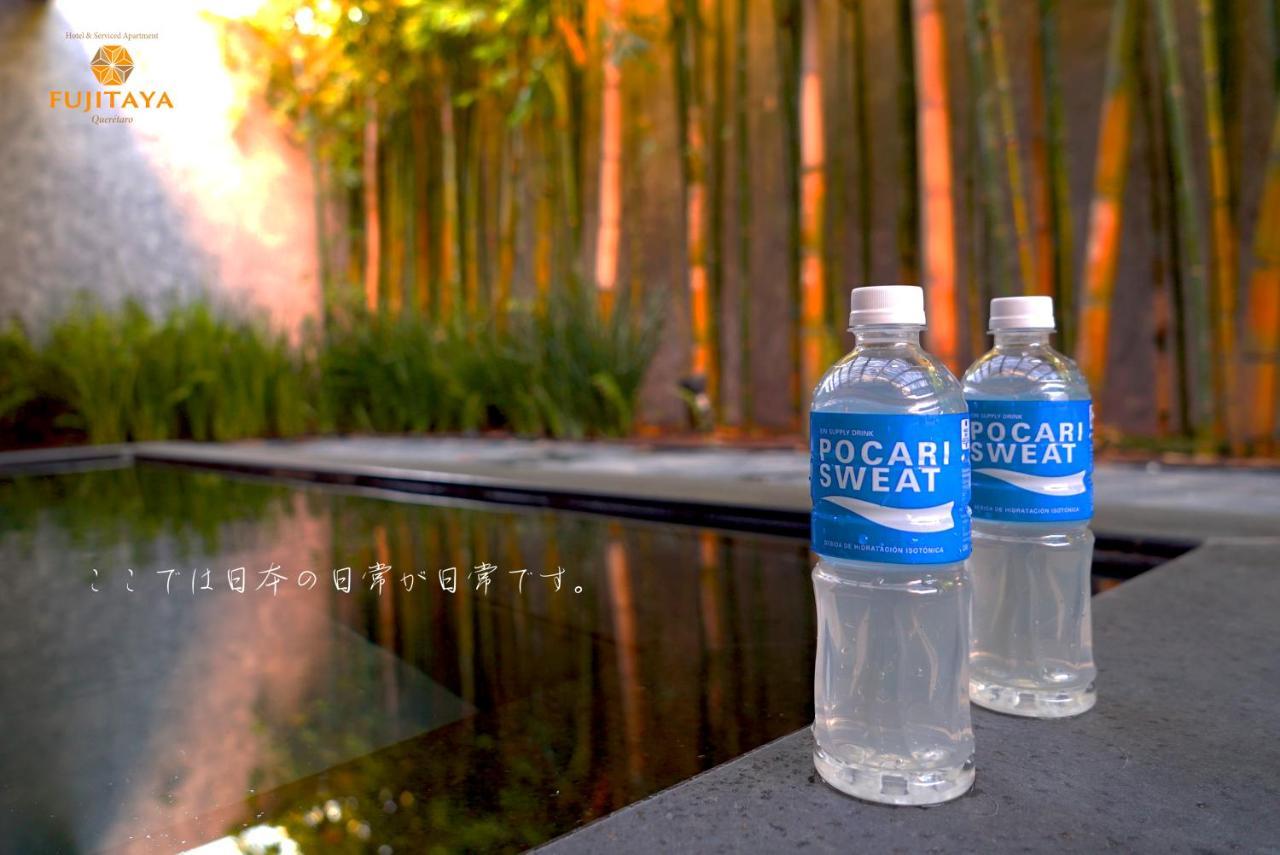 Fujitaya Queretaro Hotel Exterior photo Bottles of Pocari Sweat